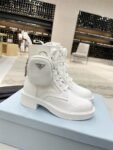 Prada Canvas and Leather Boots: A Must-Have for Fashion Aficionados