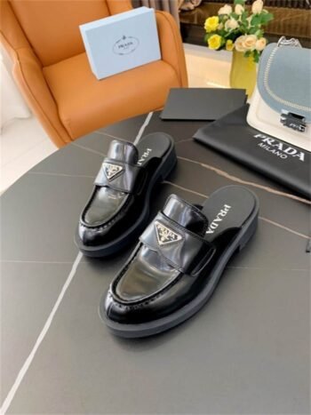 Prada Loafer Half Drag: Indulge in Style and Comfort