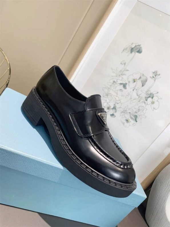 Prada Stirrup Loafer: Distinctive Leather Design