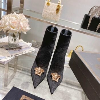 Fendi x Versace: Haute Couture Heel Boots