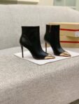 Louboutin Golden Toes Ankle Boots: Step into Luxury