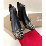 Louboutin Wedge Ankle Boots: Chic & Edgy Elegance