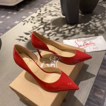 Christian Louboutin CL 8.5CM Heels: Red Sole Elegance 👠