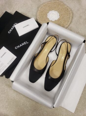 Pre-Loved Chanel Slingbacks (Size 40) - Chic & Elegant