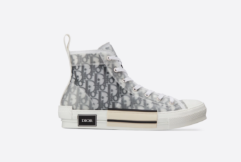 Dior B23 High-Top Oblique Technical Fabric