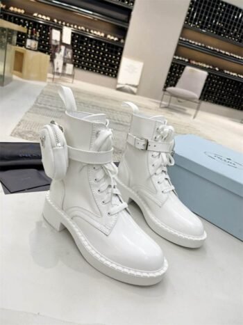 Prada Canvas and Leather Boots: A Must-Have for Fashion Aficionados