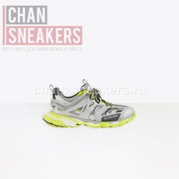 Balenciaga Track Trainer Silver Green