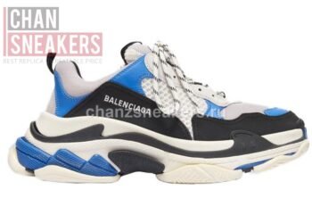 Balenciaga Triple S Blue And Black