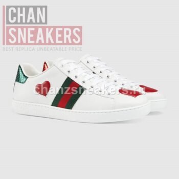 Gucci Ace Inlaid Hearts